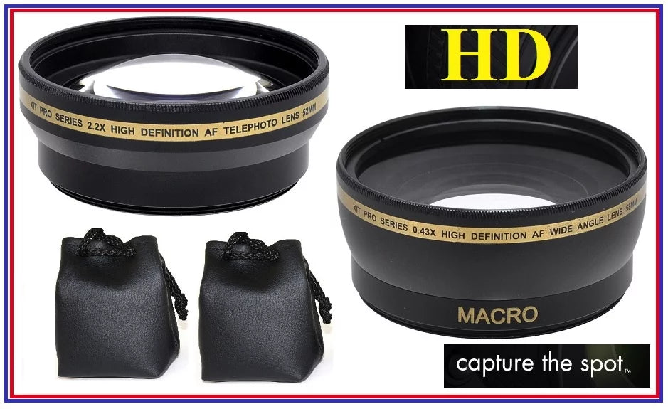 (49mm Saving Package Accessory M200 Compatible) for Canon Super Definition EOS Hi