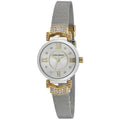 Toned Crystal One dimension Laura Women's Accent Ashley Deco Watch Gold Two LA31051TTG Mesh -