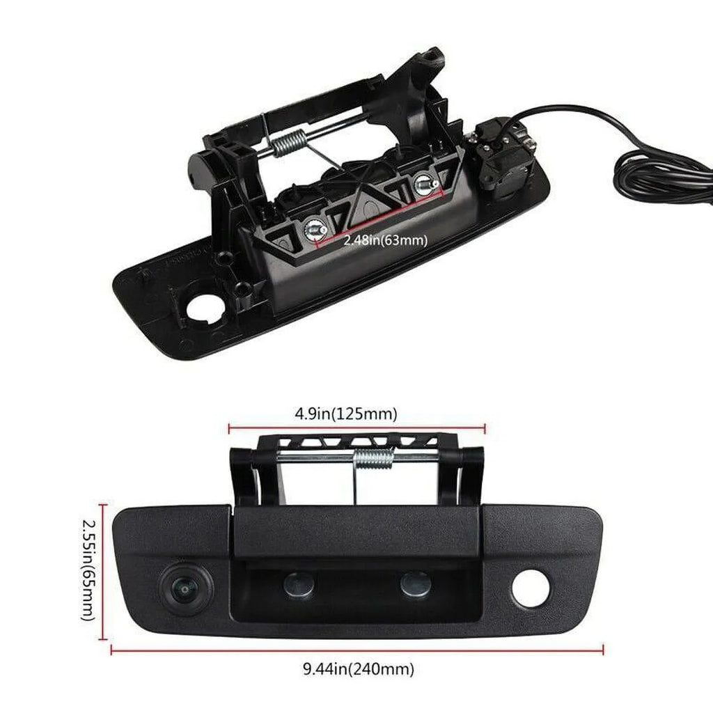 & Compatible (10-19) Safety Camera 3500 (09-17) Ram Backup Handle with 2500 with Dodge Tailgate – Enhance 1500
