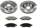 2018 2017 Rotor with 2016 Compatible 2015 Front Kit 4-Cylinder Pad 2013 2014 - 2019 Versa Nissan Brake and 1.6L - 2012