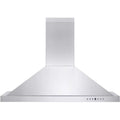 Wall Ductless 48 Inch Steel with LED Range Lights Molding Hood Crown Exhaust CFM Stainless 400 ZLINE KB-48 Mounted and Speed 4 Fans,