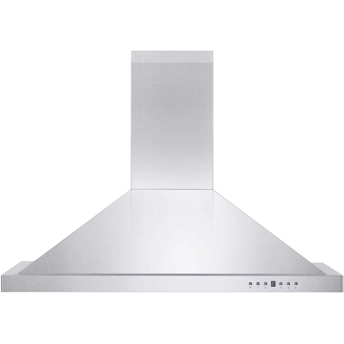 Wall Ductless 48 Inch Steel with LED Range Lights Molding Hood Crown Exhaust CFM Stainless 400 ZLINE KB-48 Mounted and Speed 4 Fans,
