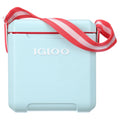 Sided Tag-a-Long 11 Aqua Red Blue Cooler, Igloo and Hard Qt
