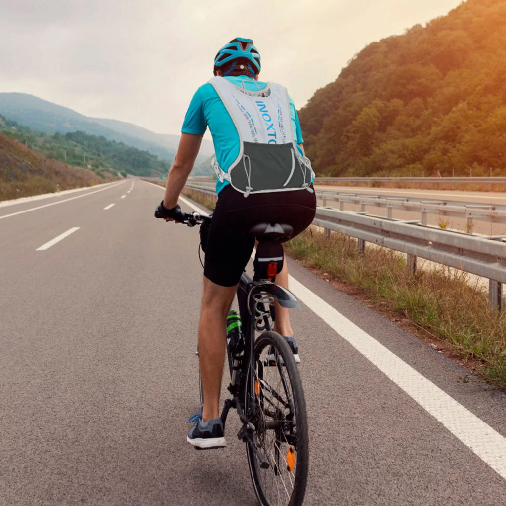 Running Grey for Backpack, Vest Vest with Race Runing liquid Running Hydration Pack liquid Hydration Cycling iMounTEK Hiking 2.4L Bag Marathon Trail Bladder