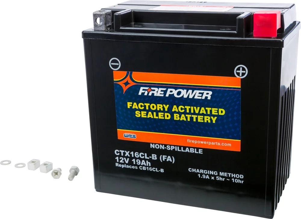 (FX1100-A) FX With Sealed HO Yamaha Compatible Cruiser CT16CL-B-BS(FA) 2004-2008 Battery Fire Power Factory Activated