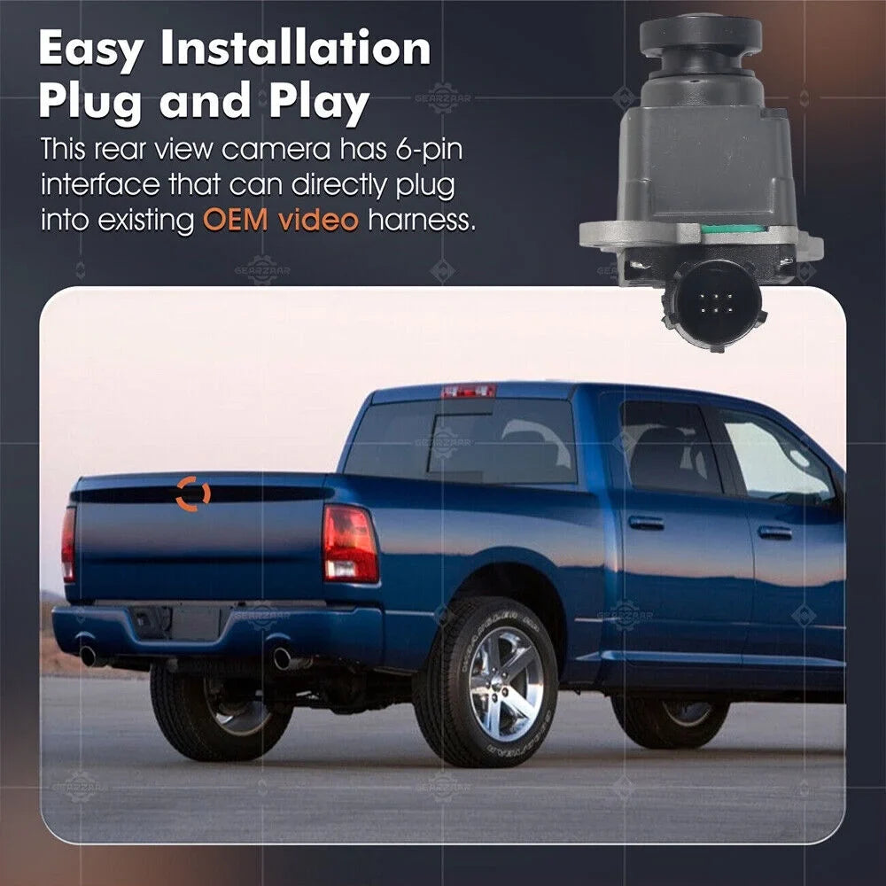 13-17 RAM 1500 For Backup View 4500 Paddsun Dodge 56038978AL Camera 3500 Rear 2500
