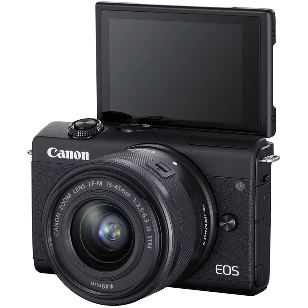with Canon Digital Mirrorless M200 Lens 15-45mm More (3699C009) Camera EOS +