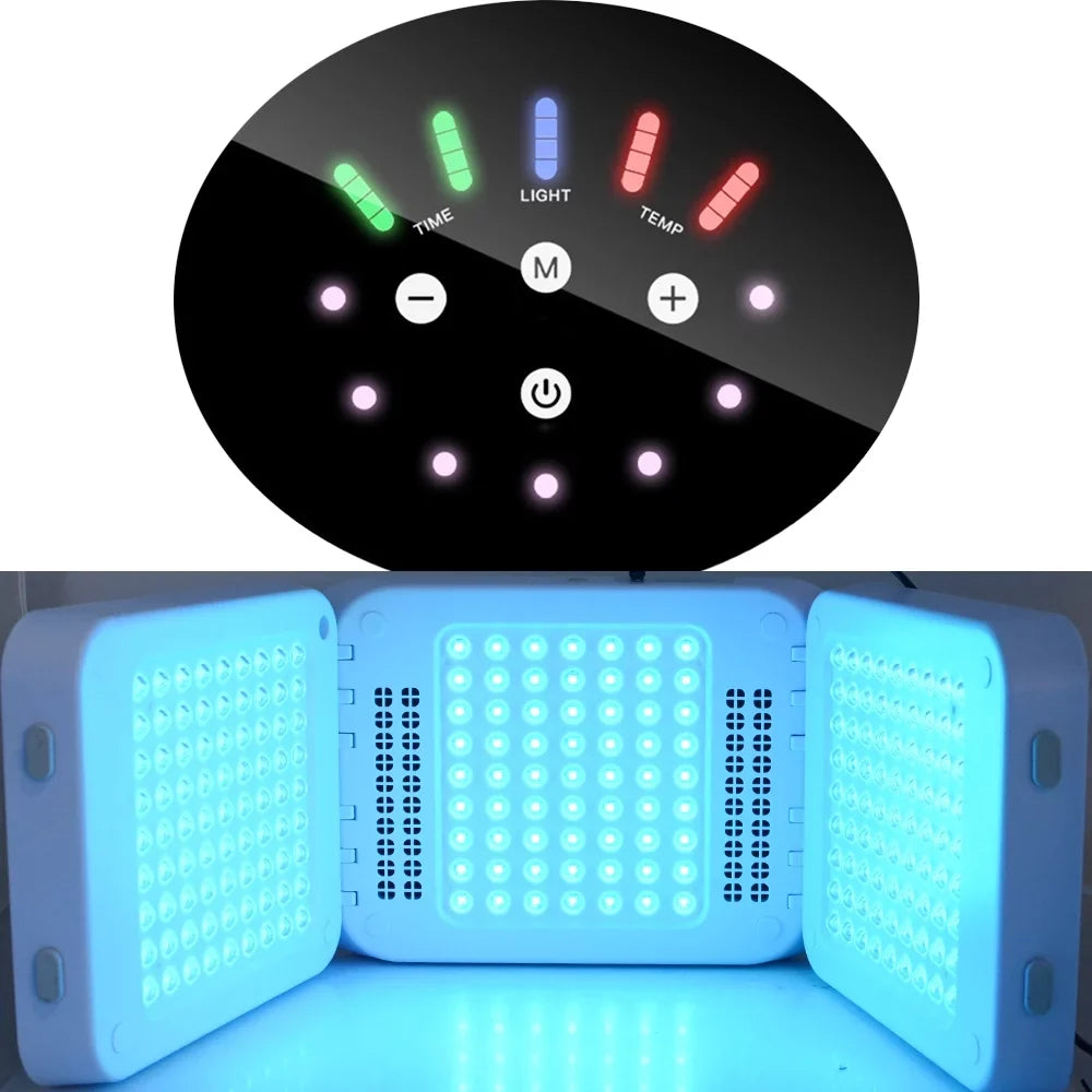 Rejuvenation Treatment Facial 7 Colors Light Mask Therapy Acne PDT LED Light Skin Machine Photon
