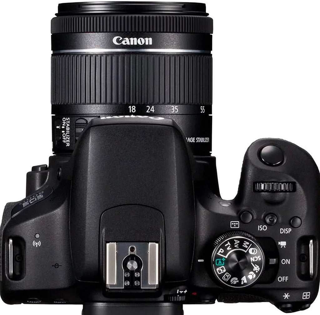 Lens w/EF-S Tripod Zoom EOS 18-55mm 128GB Lens Case T7i F/4-5.6 800D + F/4-5.6 + + + III Filters Rebel DSLR 75-300mm is Bundle Memory + STM 38pc Canon Camera