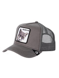 Silver The Fox Trucker Bros. Grey Goorin Cap,