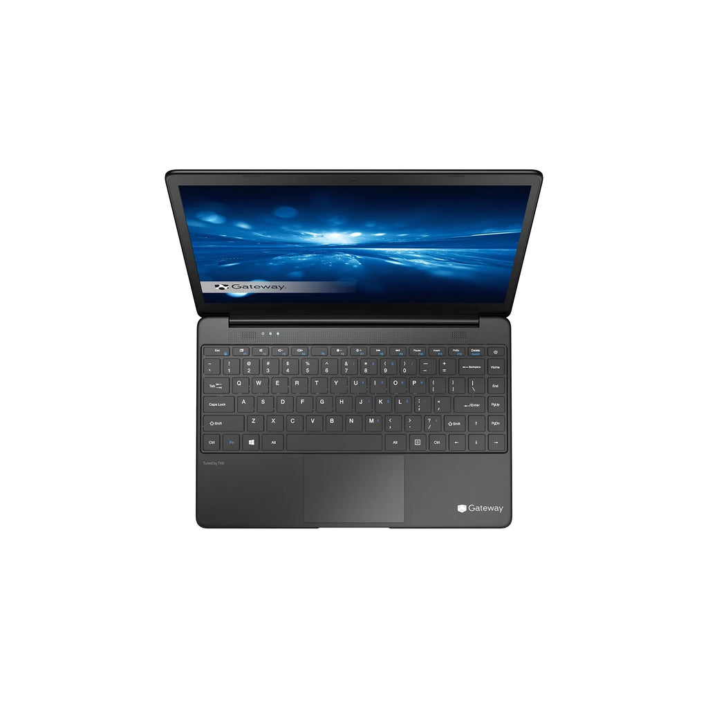 512GB Windows Webcam, Iris® Scanner, Xe SSD, Intel® Intel® Fingerprint i5-1135G7, RAM, Tuned Ultra 16GB Quad Core™ HDMI, Slim Core, Notebook, Black (Refurbished) by Home, 1MP Graphics, Restored FHD, 10 Gateway 14.1" THX™,
