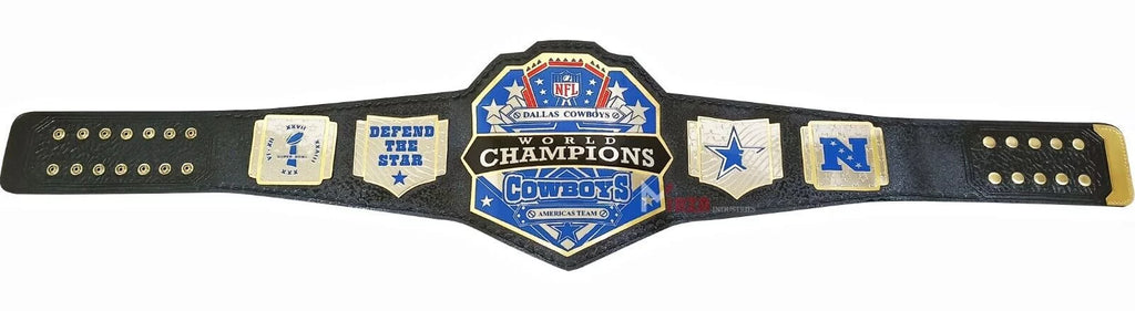 American NFL Cowboy Title Belt Championship World Adult Team