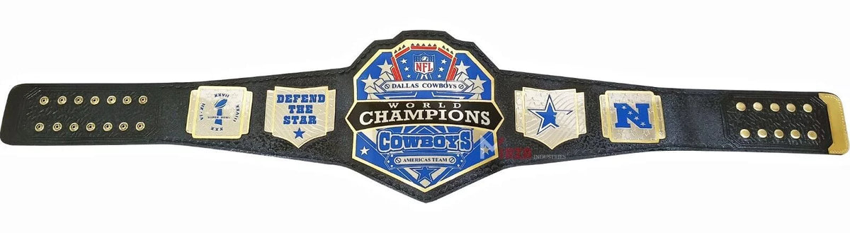 American NFL Cowboy Title Belt Championship World Adult Team