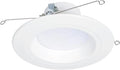 Baffle Matte Recessed Warm, CCT Selectable Lumens Retrofit to HALO 900/1200 Light Retrofit Downlight, Ceiling Dim Lumens, and RL Trim, Selectable LED Series Shower inch White & 5/6