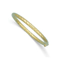 Hinged Gold Bangle Auriga 14k and Polished 5mm Men for Yellow Grooved