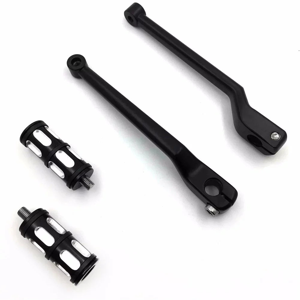 Pegs Shift Levers/Gear For Aluminum Levers 011- design Trike later Shifter HTT- Black Shift Motorcycle 2008 Toe Davidson w/ Pedal Harley Heel and