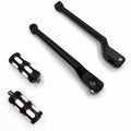 Pegs Shift Levers/Gear For Aluminum Levers 011- design Trike later Shifter HTT- Black Shift Motorcycle 2008 Toe Davidson w/ Pedal Harley Heel and