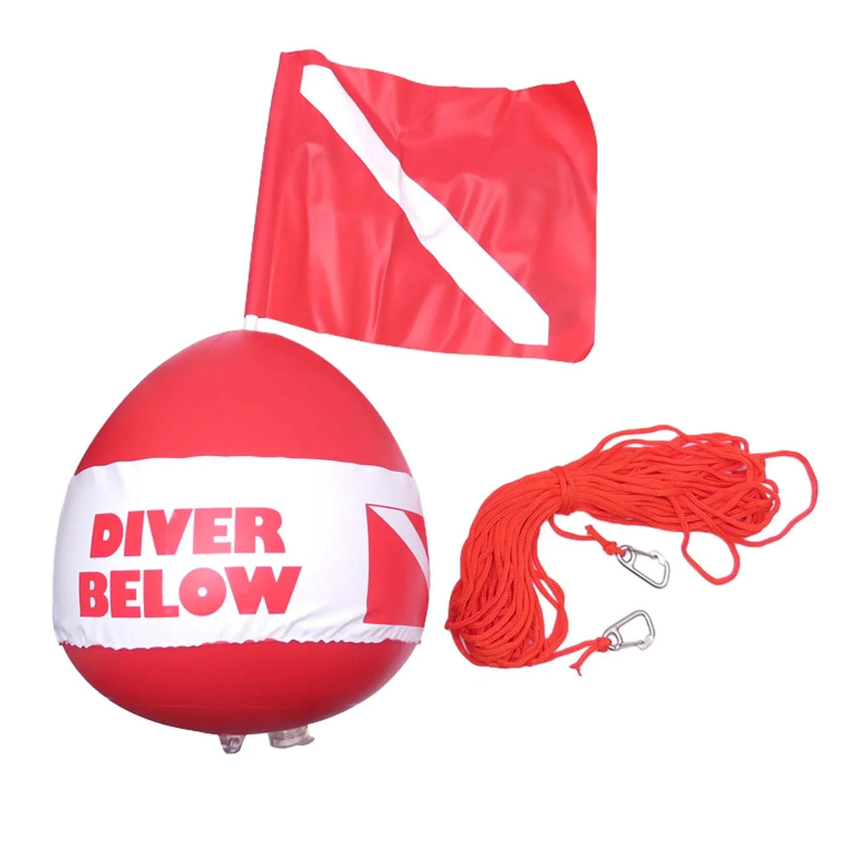 , Dive Visibility Float AMLESO Surface Float Buoy ing, Dive Flag Flag Diving, High Floater Inflatable Fishing for