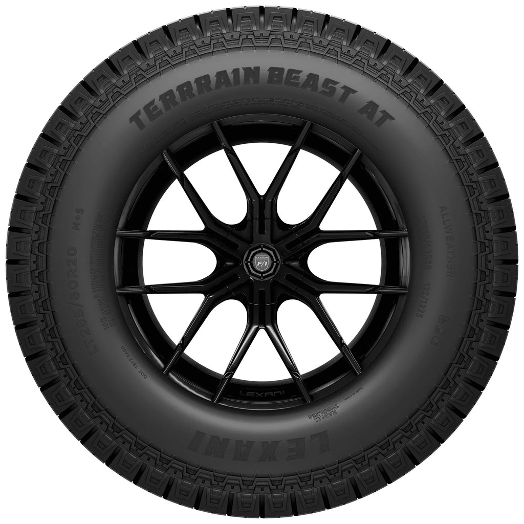All Tire Truck AT 119H Lexani XL 275/60R20 Terrain Terrain Light Beast