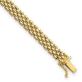 Bracelet 6 Gold in. Yellow 14K mm Link Panther 7.5