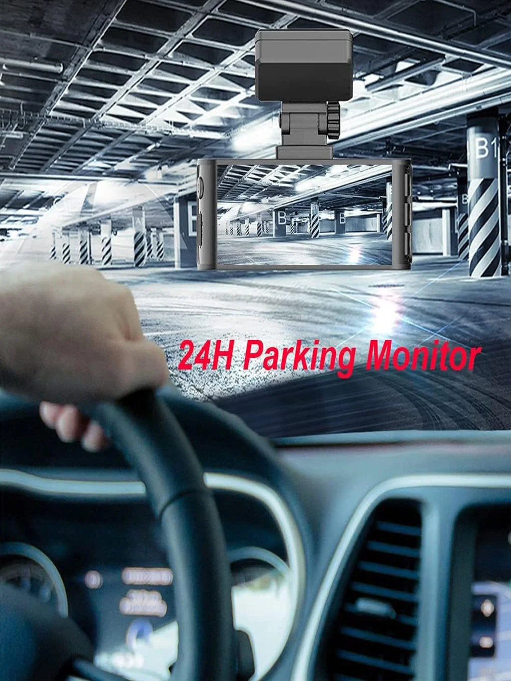 Type-C Kit Front Cam 4K Wi-Fi, with Camera, Hardwire Dash and GPS