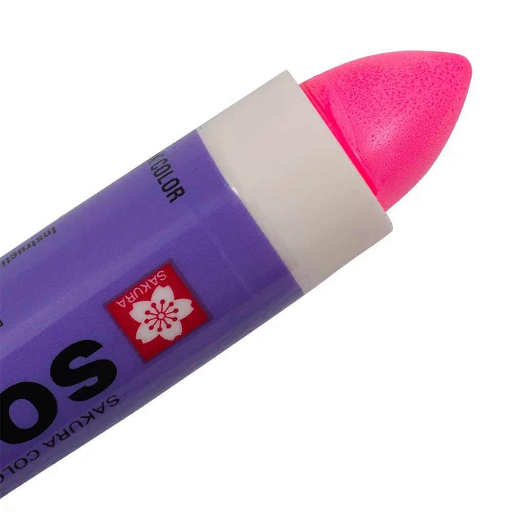 Markers Solid Paint Car Art & Fluorescent Piece Pink Twist Set Sakura Dealer Various for exterior Dozen Indoor 14F-392F 12 Auto Surfaces Up