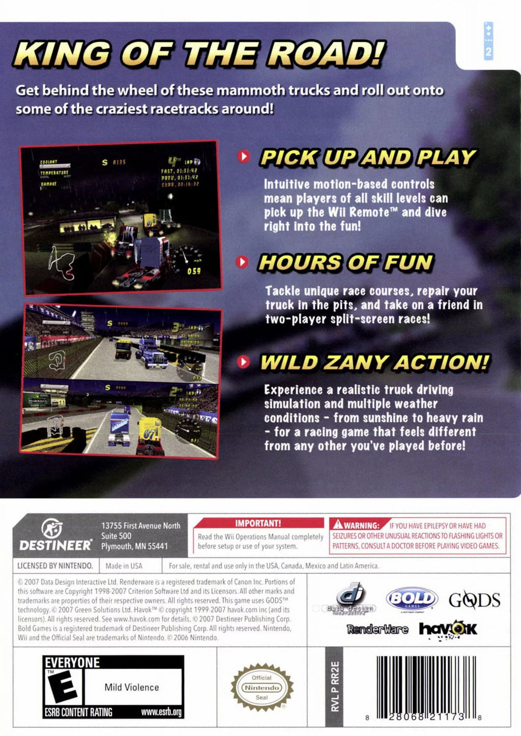 (Wii) Racer Rig 2