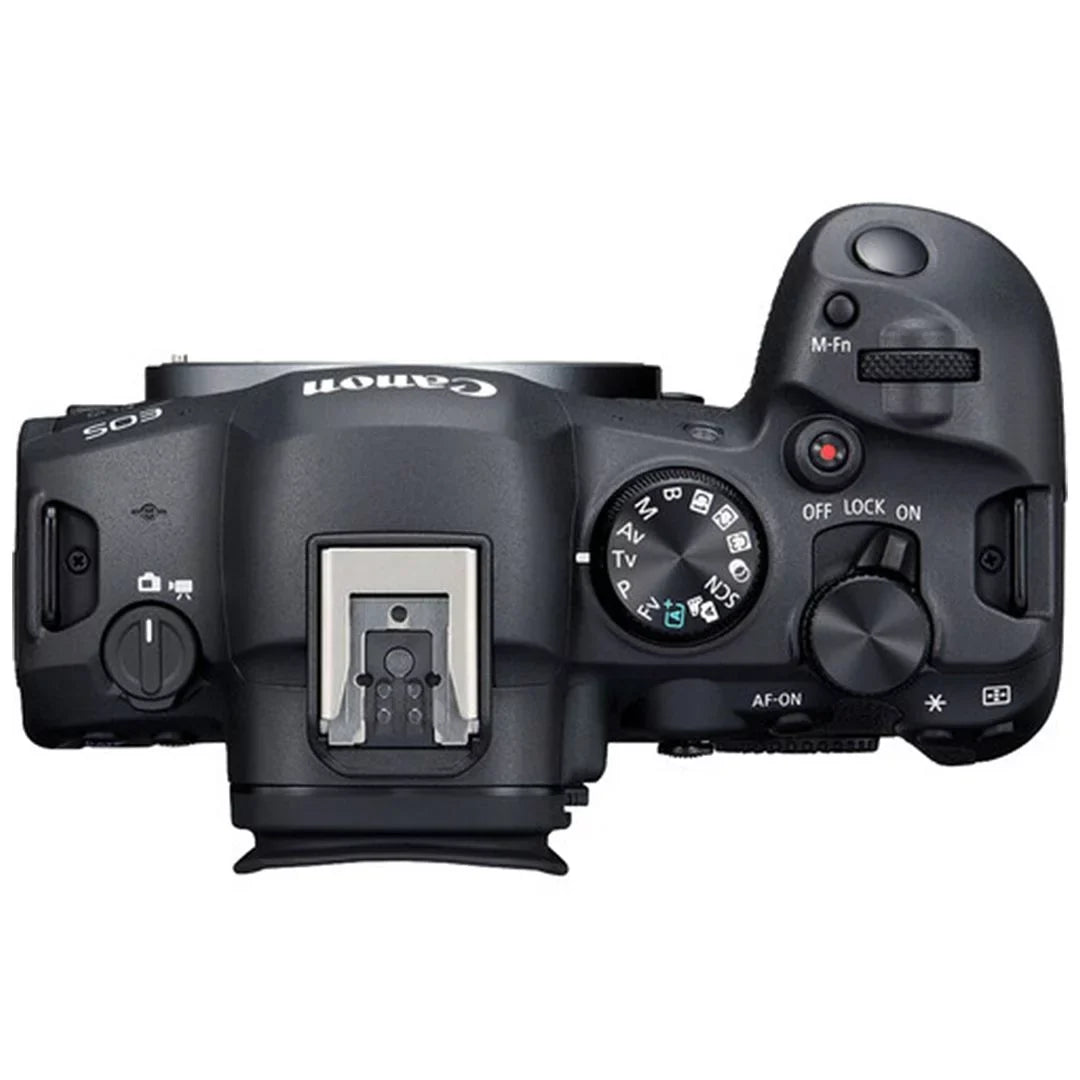 Camera Flash LED Mirrorless Memory Mark R6 Lens Card Adapter II 24-105mm Bundle + Canon SanDisk + Accessory + EF EOS 75-300mm ZeeTech + Mount + Case + RF with 32GB