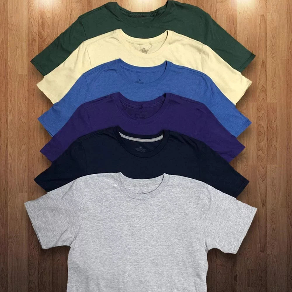 Pack Tee Cotton of Sleeve Shirts Pack Small) (60 Tshirts Assorted Mens Tshirts, Wholesale Mens Bulk A, 60 Crew Pack