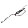 YZ T-10 Aluminum 2000 Bend LX4 Tusk For Silver Mini LEM 7/8" Handlebar