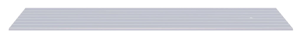 Aluminum Threshold 36-1/2" Saddle Length CRL 8" 492A36 - Commercial