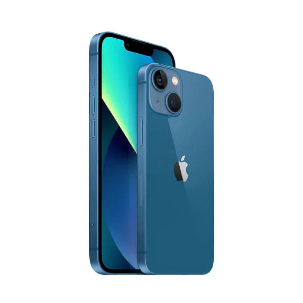Mini Pre-Owned Fully (Refurbished: Unlocked 13 Good) iPhone Blue 128GB Phone
