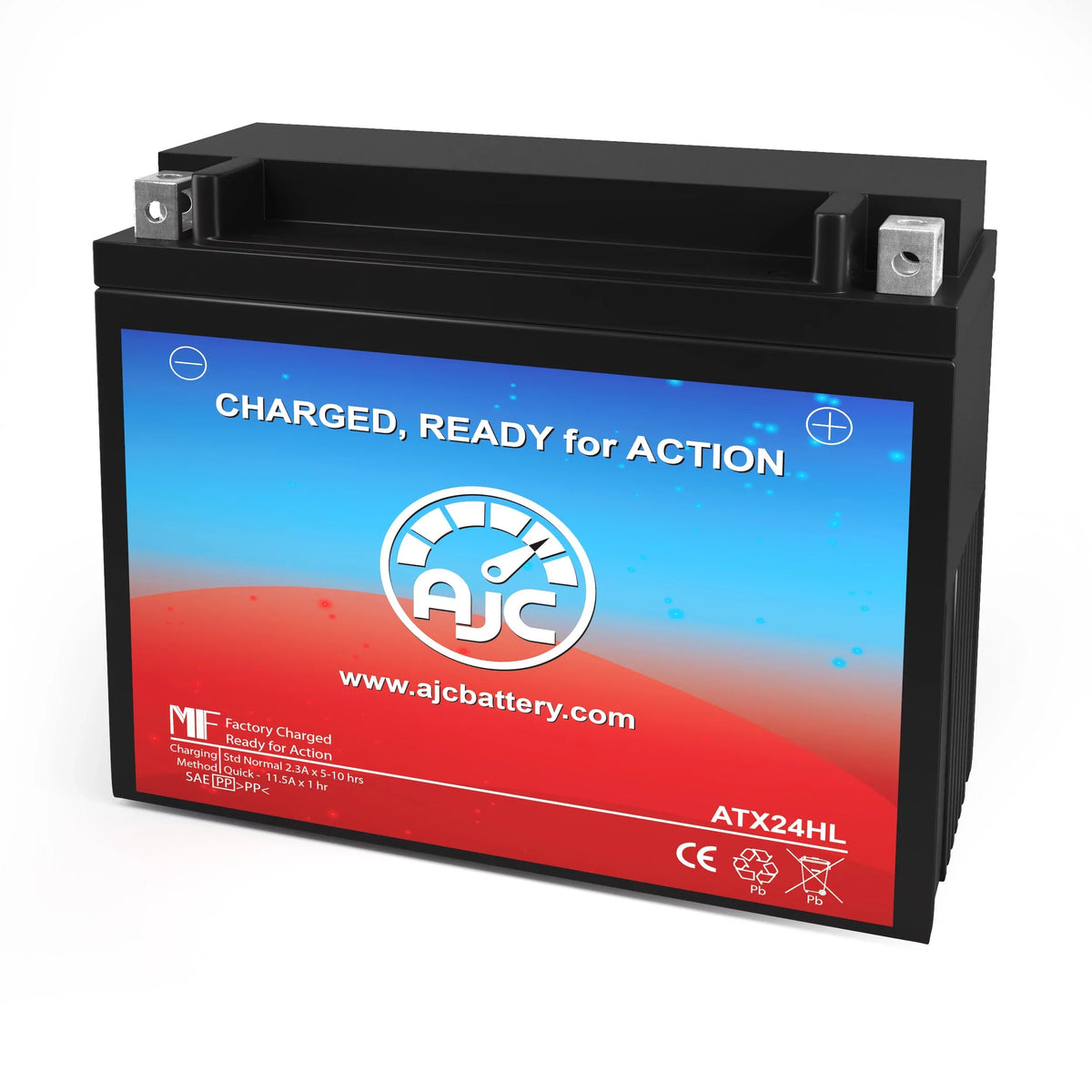 (1996) Touring Battery 368CC AJC Replacement with Bombardier Compatible Snowmobile Battery LT