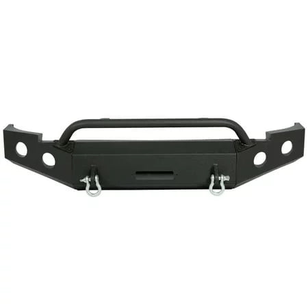 Fit Bar Coated D-Rings Powder 1500 for Steel w/ 2009 2010 Kojem Bumper Winch 2011 Chevy Plate -2 2012 2008 Silverado Front Packages 2007-2013 Push
