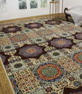 Rug, 12'2" x 9'0" Aria Ivory/Blue Irwin
