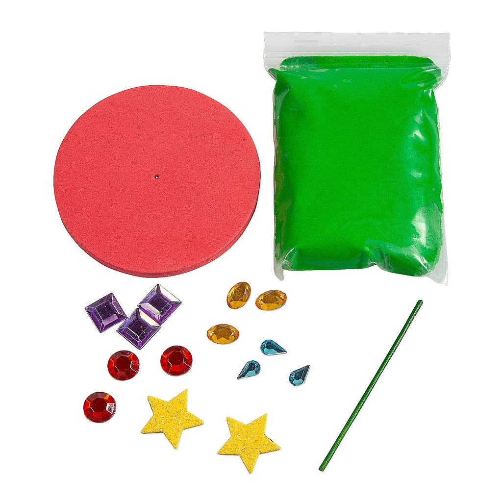 Craft Makes Fun Dry Christmas 12 Clay Express Kit Air Tree -