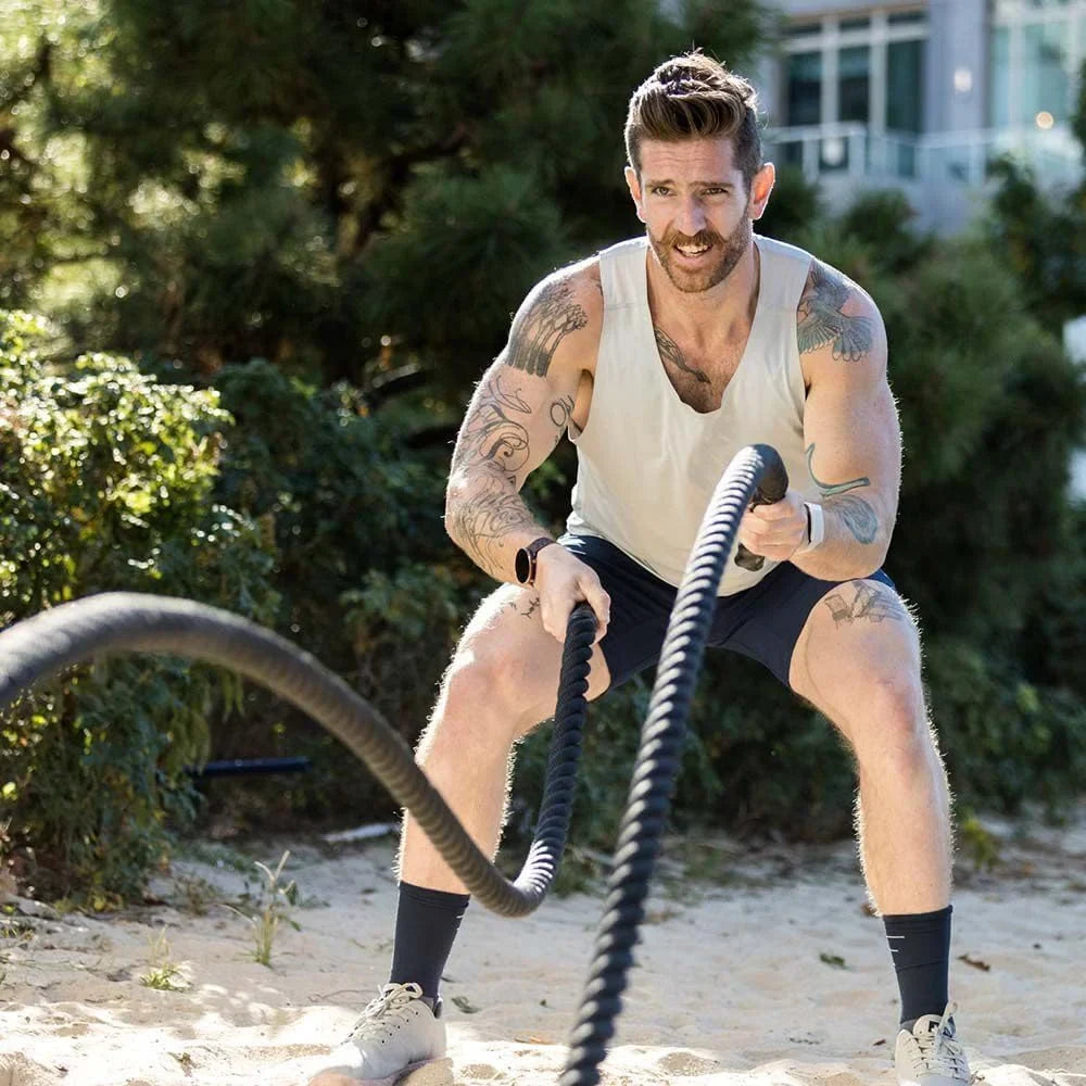 Workouts, Dacron Heavy Training Conditioning Poly Home x for Battle Cross-Train, 2in, 30ft Rope Rope Exercises Gym Strength
