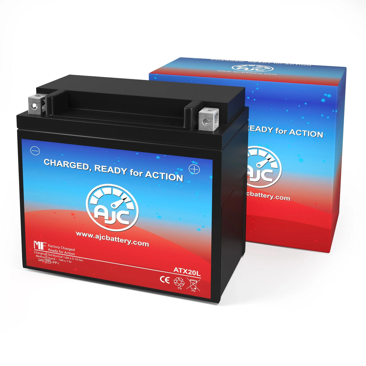 (2016-2017) Watercraft Battery Personal AJC GTR GTX Replacement with 1500CC Battery RXT RXP Bombardier Compatible GTI GTS WAKE