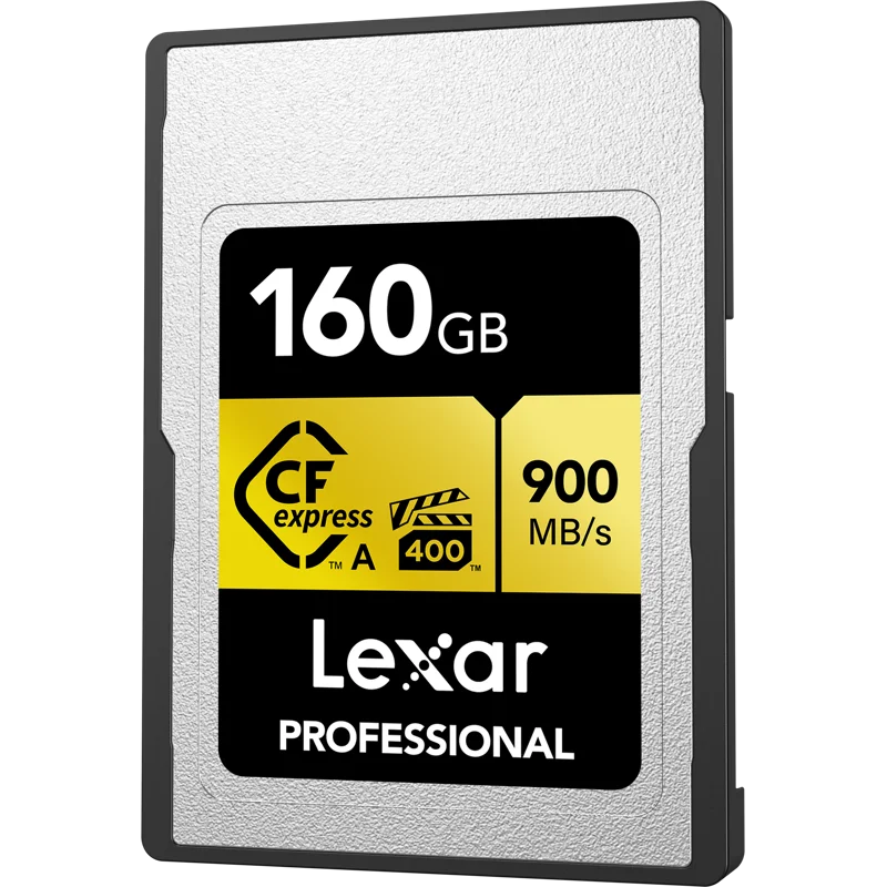 Type R900/W800 A/SD Memory with 3.2 Lexar Pro USB Gen Card, A 160GB Professional Type 2x2 Gold Reader CFexpress Lexar Bundle CFexpress (2-Pack)
