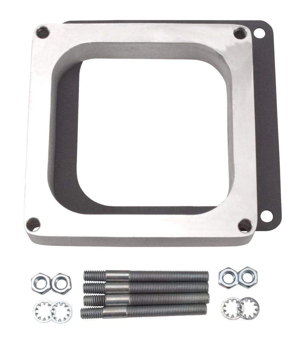 Laminate Edelbrock Holley Carburetor Open in Spacer Wood 1/2 8724 Edelbrock