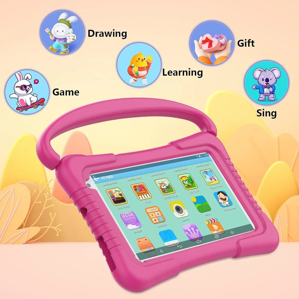 32G Tablet for Tablets with Software Kid-Proof Tablet Kids Parental Games Dual 11 Kids Android Educational Camera YouTube inch Control, Tablet Kids Kids Pre-Installed WiFi Netflix Toddler 7