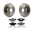 And Disc C230 For Rear - C300 Rotors Brake Mercedes-Benz Kit Transit K8S-101917 Auto C250 Pads Semi-Metallic