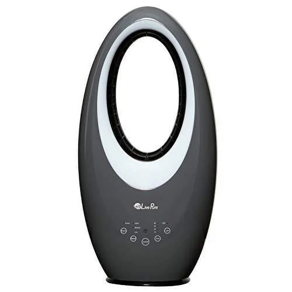 Fan Fan, Cooling Bladeless Filter, Oscillating Auto-Duster Air Livepure with Graphite Circulator-