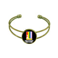 Open Is Kind Patient Is Love Cuff Bracelet Love Jewelry Bangle Retro
