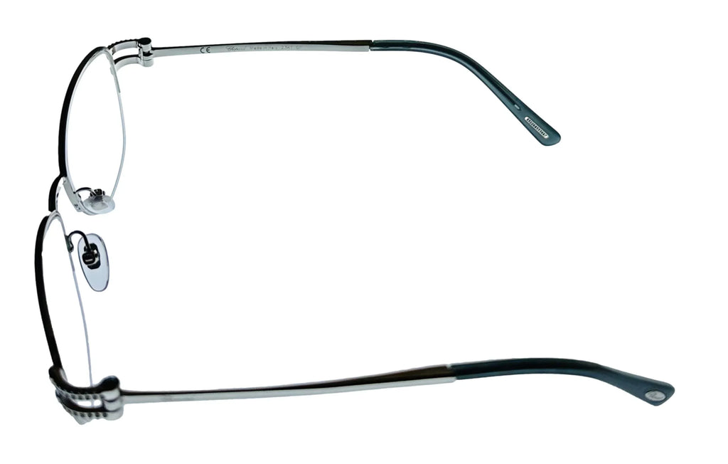 Rimless 579Y VCH052S Metal 52mm Plate Eyewear Square Silver Women's Chopard