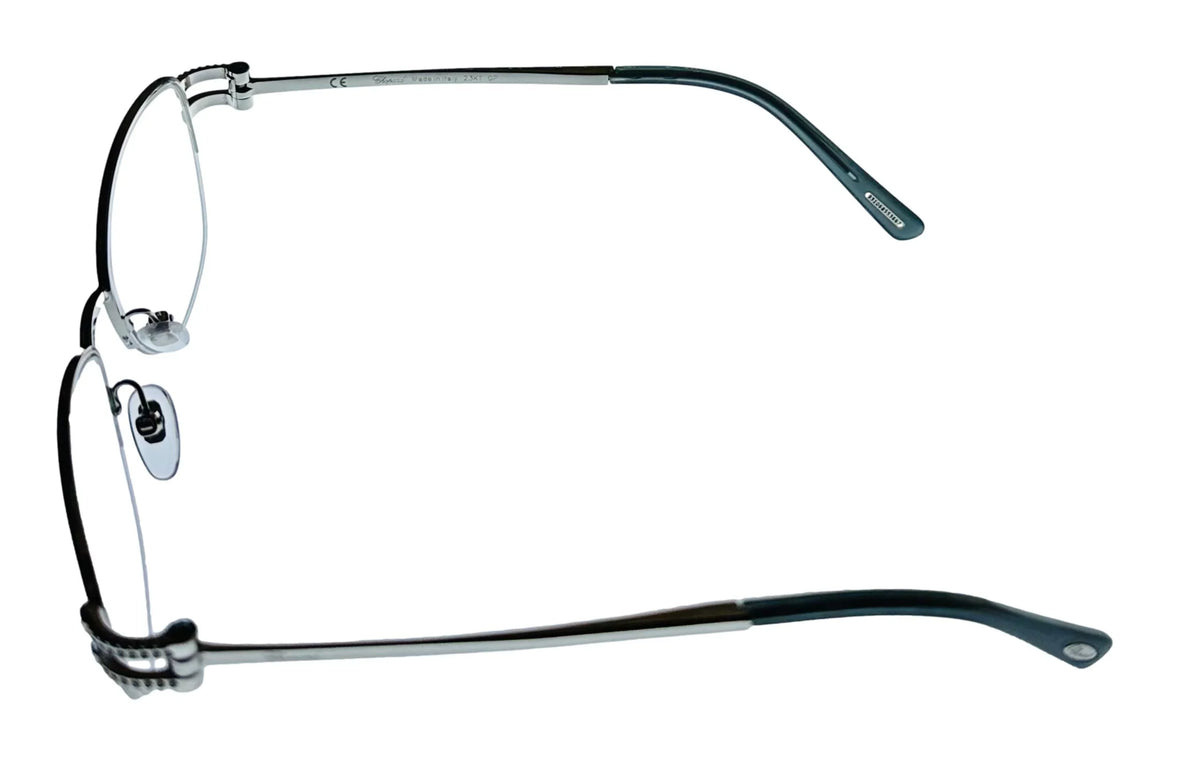 Rimless 579Y VCH052S Metal 52mm Plate Eyewear Square Silver Women's Chopard