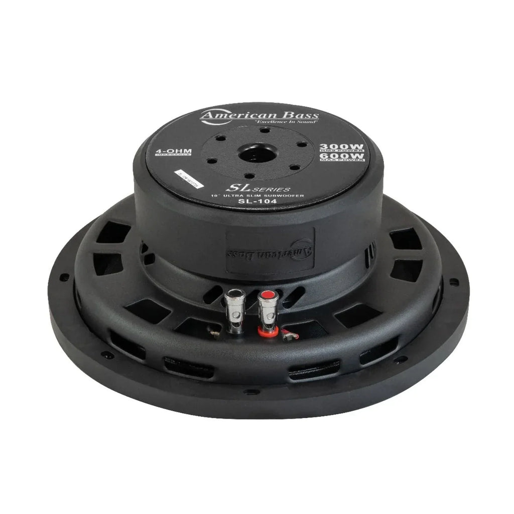 Mount Ohm Wooofer 500 10 American Svc 4 Max Watts Bass Slim