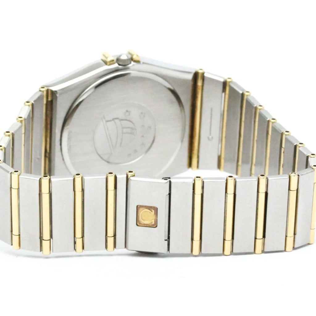 18K Constellation (Good) Watch 396.1070 Pre-Owned Steel Gold Polished OMEGA Day Date BF566004