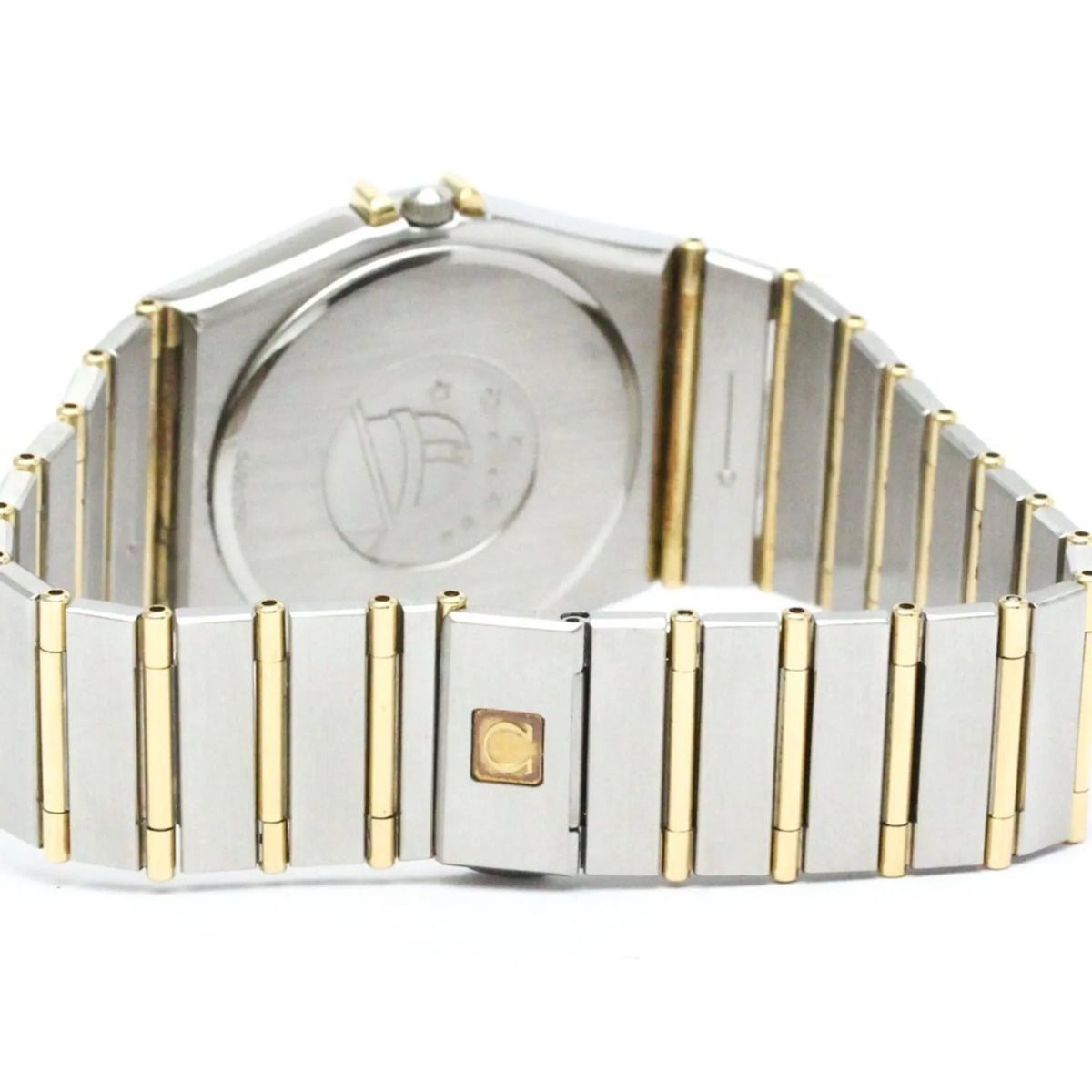 18K Constellation (Good) Watch 396.1070 Pre-Owned Steel Gold Polished OMEGA Day Date BF566004