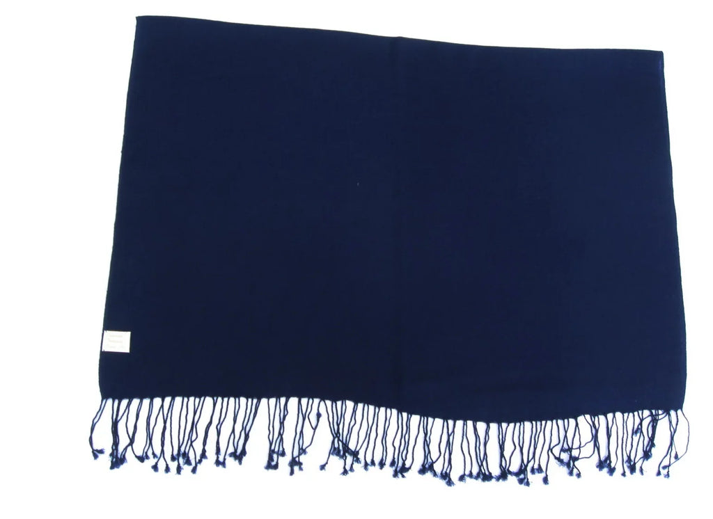 Shawl/Cashmere/Cashmere Scarf/Pashmina Scarf/Wool/Silk Scarf/Scarves/Shawl/Shawls/Stole/Wrap/Pashmina (Inky Navy)